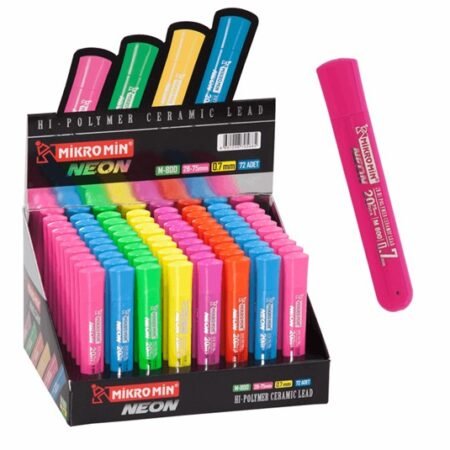 NEON 75MM MECHANICAL PENCIL LEADS DISPLAY